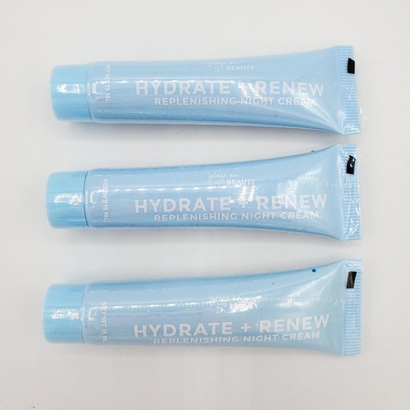 Glow on 5th Other - 🌴5/$50 3x Glow on 5th HYDRATE + RENEW Replenishing Night Cream 15 mL each NEW
